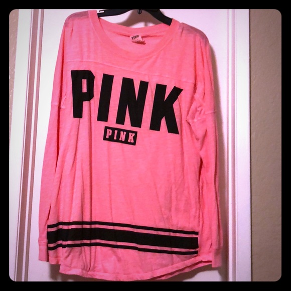 VS Pink Long Sleeve Shirt - Picture 1 of 2